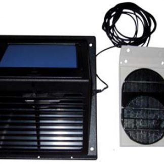 Aireador-Extractor solar con batería
