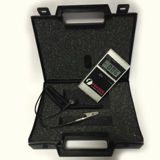 Medidor de bolsillo para electricidad electroestatica