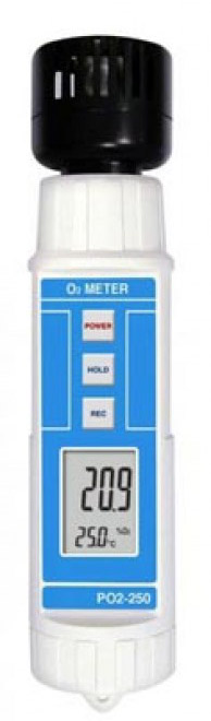 Medidor de oxigeno y temperatura ambiental