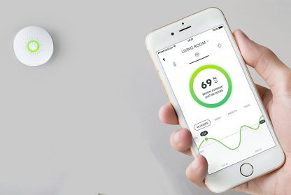 Medidor gas Radon para app Tel.movil