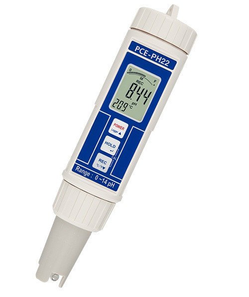 Lápiz de pH de Calidad de Agua Portátil para Aplicaciones Industriales Medidor de pH con Pantalla LCD Grande Acidímetro PH818 Medidor de pH Profesional Alta Sensibilidad y Precisión 