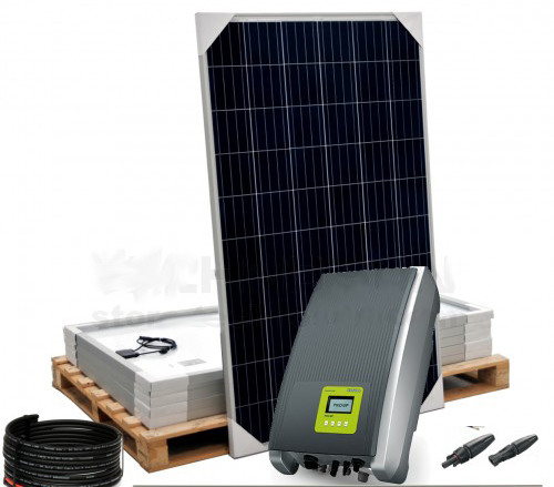 KIT SOLAR FOTOVOLTAICO AUTOCONSUMO 1500 W ahorre dinero en la factura  eléctrica gracias a la energía solar