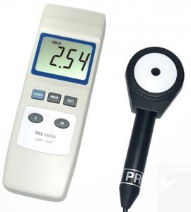 Medidor de radiación UV PCE-UV34