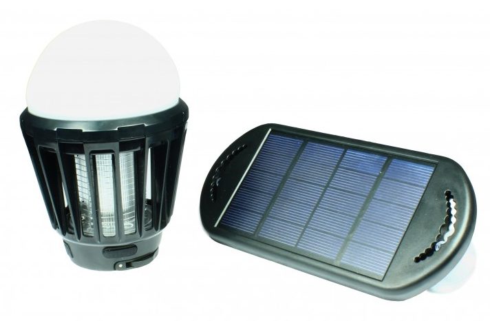 Bombillas solares portátiles de emergencia, luz LED antimosquitos